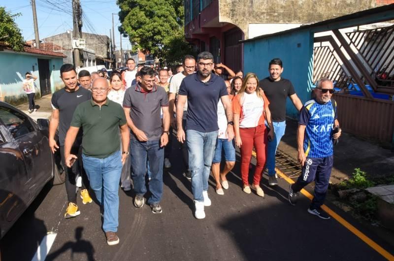 Prefeitura de Ananindeua inaugura recapeamento asfáltico e sinalização viária na WE 85