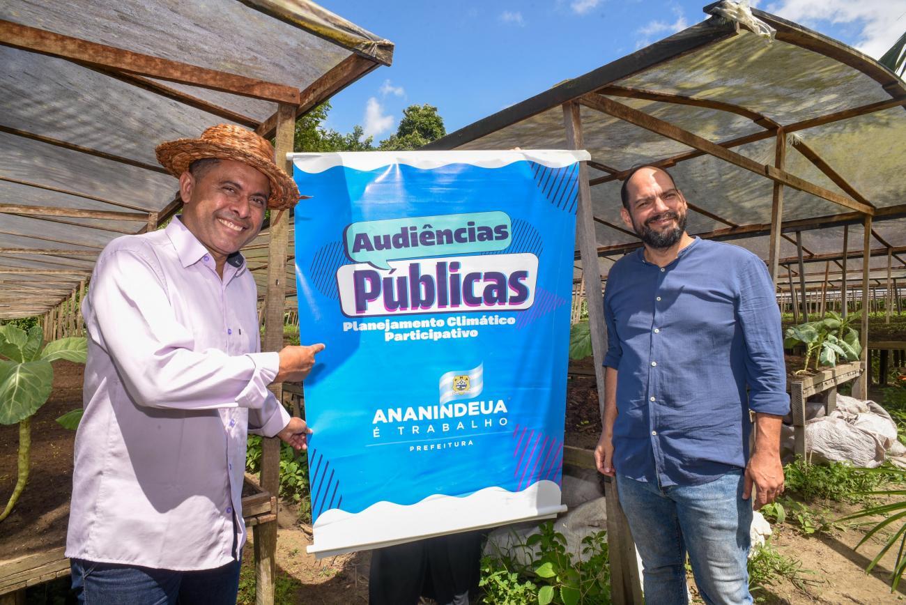 Prefeitura inicia etapa participativa do Plano Climático Municipal com a coleta de dados junto à população