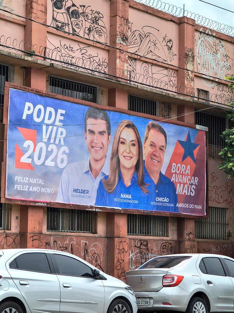 Justiça Eleitoral vê pré-campanha disfarçada e manda retirar outdoors no Pará