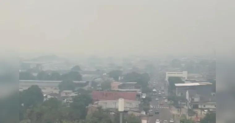Fumaça de queimadas deixa Manaus com a pior qualidade do ar entre as capitais